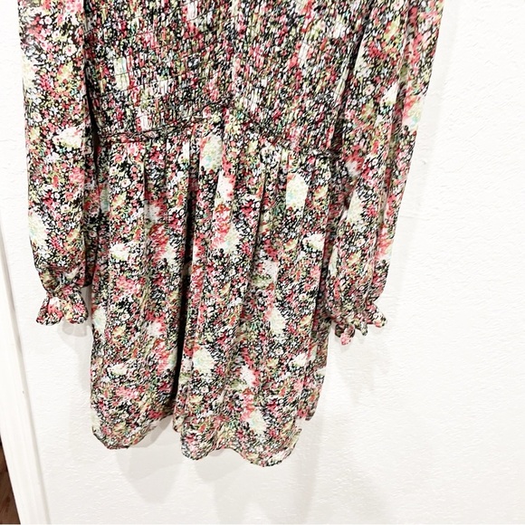 Arula Dress Women's 2X B Altar'd State Disty Floral Bohemian Tie Back Boho - Picture 3 of 6